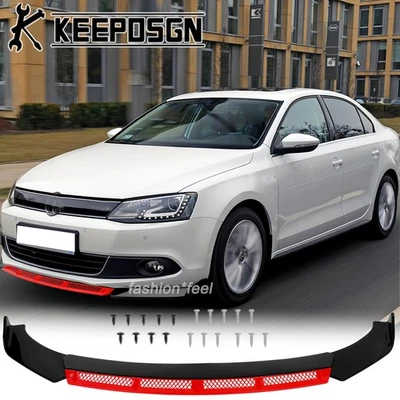 Parachoques delantero divisor de labios alerón parte para Volkswagen Jetta S GLT sedán Foto 1 de 4