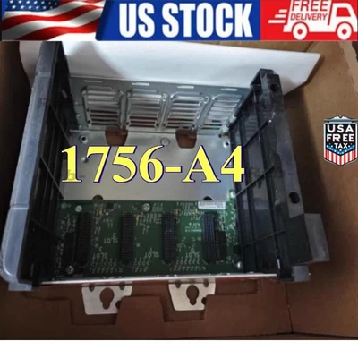 Allen Bradley 1756-A4 ControlLogix 4 Slot Rack 1756A4 PLC US ！ AB - Image 1 of 3