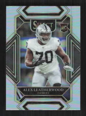 Alex Leatherwood 2021 Panini Select Silver Prizm Las Vegas Raiders #286 - Image 1 of 2