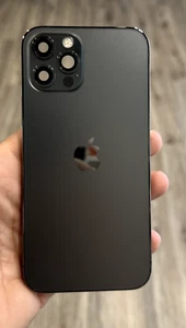 Carcasa de repuesto de vidrio trasero para iPhone 12 Pro original OEM - grado AB con piezas - Imagen 1 de 8