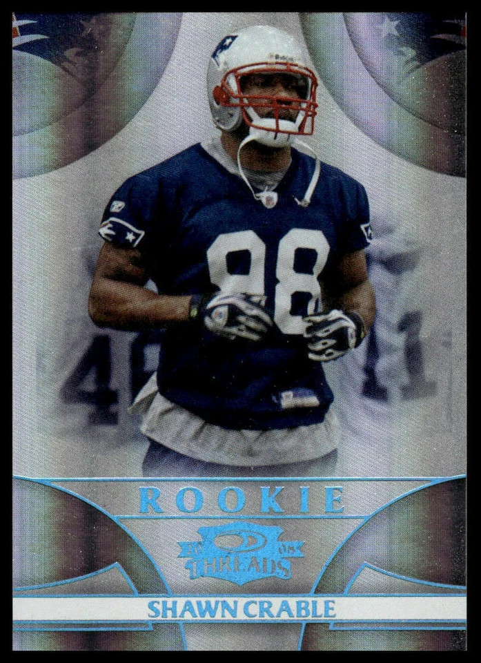 2008 Donruss Threads #232 Shawn Crable Platinum Holofoil #/25 - Image 1 of 2