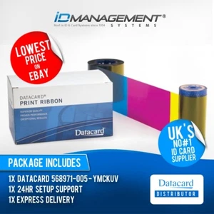 Datacard 568971-005 YMCKUV Ribbon for SR200/SR300 Printers • Free UK Delivery - Picture 1 of 1
