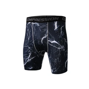 Sports Apparel Skin Tights Men's Yoga Fitness Gym Shorts Baselayer Underwear - Picture 1 of 19