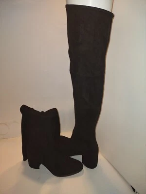 Новый с ярлыками Liz Claiborne новый коричневый над колена ботинки, размер 7 М, 2 «-2 1/2» подъем каблука. - Изображение 1 из 4