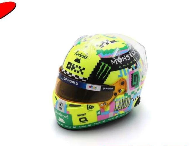 Casco Lando Norris British GP 2024 5HF162 Helmet Spark 1/5 F1 Formula 1
