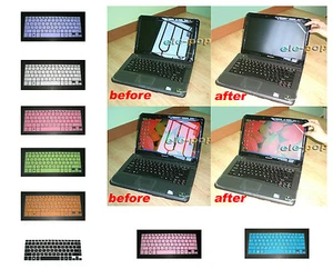 Keyboard Skin + 15.6'' Anti-glare LCD Cover for Dell XPS 15-9550 15-9560 15-9570 - Picture 1 of 7