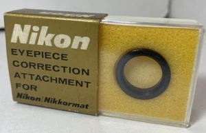 Accesorio de corrección de ocular Nikon 4.0 Nikkormat Nuevo de Lote Antiguo - Imagen 1 de 6