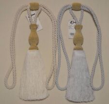 Curtain & Chair Tie Back -30"spread with 11"tassel - 3 colorways to choose from!