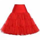 50s Swing Wedding Dresses Tutu Skirt Princess Skirt Crystal Gauze Petticoat