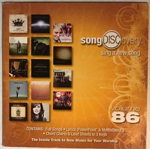 Song Discovery - "Sing A New Song" - Volume 86 - 14 Track/Enhanced CD - Picture 1 of 3