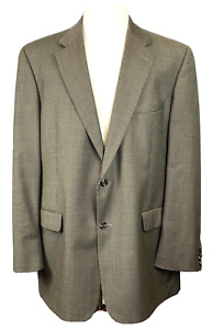Brooks Brothers Men’s Brown Black Toothcheck Blazer Sportcoat 46L Wool Cashmere