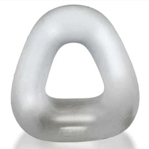 HunkyJunk Zoid Trapazoid Lifter Cock Ring - Clear Ice - Picture 1 of 3