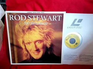 Rod Stewart The Videos 1984-1991 Laserdrucker Scheibe 1991 Japan Mint - Picture 1 of 2