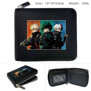 My Hero Academia Anime Manga PU Geldbörse Geldbeutel Wallet Brieftasche 12x10cm - Zdjęcie 1 z 5