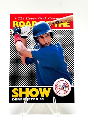 Derek Jeter 1994 Upper Deck Road to the Show #165 New York Yankees Prospect HOF - Image 1 of 3