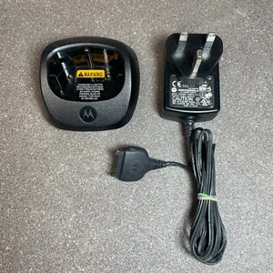 Oryginalna podstawa ładowania radia Motorola DTR RPN4035A + zasilacz | Przetestowana - Zdjęcie 1 z 6