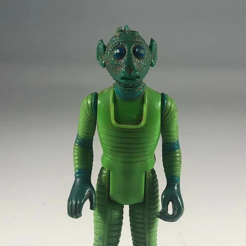Vintage 1978 GMFGI Star Wars Original Trilogy Greedo Bounty Hunter Action Figure Cover