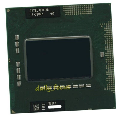 Intel Core i7-720QM 1.6 GHz rPGA988B 4 cores 8 threads SLBLY CPU Processor 6 MB - Image 1 of 4