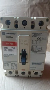 CUTLER HAMMER FW Breaker 16 Amp 3 Pole FWF3016L Eaton - Picture 1 of 7