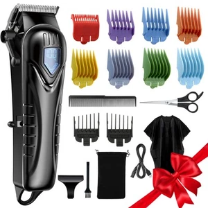 Haarschneidemaschine für Männer & Frauen Profi, Geräuscharm Kabellos Haarschneideset... - Bild 1 von 7