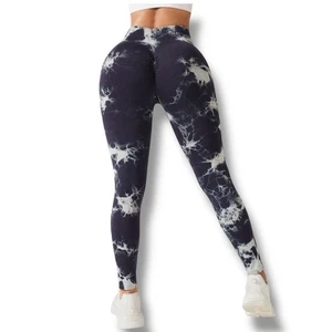 Sport Studio Tie-Dye High Waist Sports Leggings - Picture 1 of 9