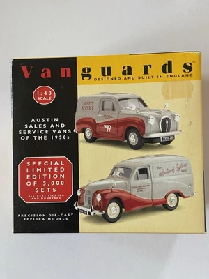Vanguards 1:43 Austin  A35 And A40 Sales and Service Vans Of The 1950’s AU 1002 - Image 1 of 4