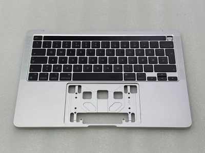 custodia tastiera QWERTY NORVEGE APPLE MacBook PRO 13" 2020 A2338 M1 ARGENTO - Immagine 1 di 2