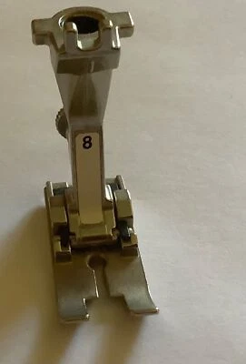 Vintage Genuine Bernina Old Style Narrow Gathering Foot #17 + Instructions - Image 1 of 4