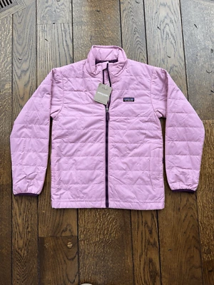 Jaqueta Patagonia Nano Puff Brick Quilt Planet Pink - Youth XL (14) nova com etiquetas / $119 - Imagem 1 de 4