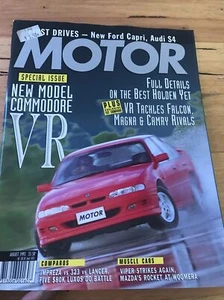 Motor Car magazine AUG 1993 VR GTS CAPRI XM LEGEND 220E 9000 960 S4 M3 M5 CSI  - Picture 1 of 3