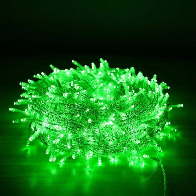 Plug Indoor Lights Outdoor LED Christmas 100 10 Lamps Party Fairy String M Xmas - Image 1 of 4