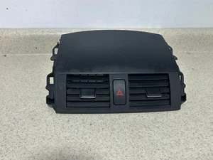 2009 2013 Toyota Corolla DASH A/C AIR VENT UPPER BEZEL FACTORY BLACK OEM - Picture 1 of 5