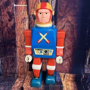 VTG 70's Cragstan Mr. LEM Lunar Excursion Space Man Robot HTF NOT WORKING READ - Picture 1 of 18