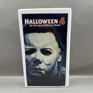 Halloween 4: Return Of Michael Myers. 1989 VHS Horror CBS Fox Video Clamshell - Imagen 1 de 5