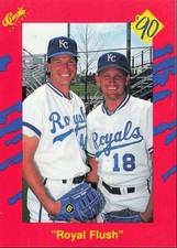 1990 Classic Update Royal Flush Kansas City Royals #NNO