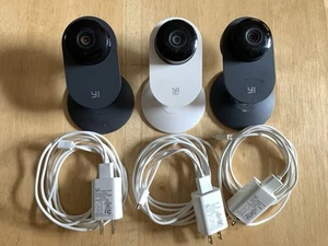 YI 3pc Home Camera 1080p Wireless IP Security Surveillance System Night Vision - Picture 1 of 1