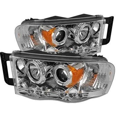 Spyder 5009982 fits Dodge 02-05 Ram 1500 /Ram 2500 03-05 Projector Headlights L - Imagem 1 de 4