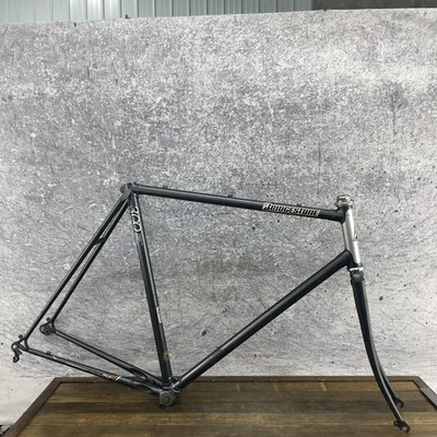 Cuadro de bicicleta de carretera Bridgestone 300 de colección 59 cm con orugas cromadas 700c 126 mm Foto 1 de 4