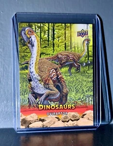 2015 Upper Deck Dinosaurs Oviraptor Extinction Red Parallel #39 Card - Photo 1 sur 2