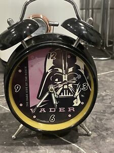 Lucasfilm Star Wars Darth Vader Retro Double Bell Alarm Clock -PINK/BLACK