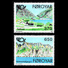 Faroe 1991 - Northern Edition "Tourism" Landscape Nature - Sc 226/7 Mnh