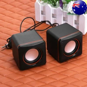 USB 2.0 Notebook Desktop Portable Mini Audio Speaker Subwoofer for Laptop - Afbeelding 1 van 5