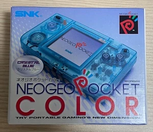 Sistema de consola de bolsillo SNK NEO GEO NEOGEO azul cristal - Imagen 1 de 5