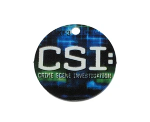 Llavero promocional CSI Stern Pinball plástico FOB - Imagen 1 de 1