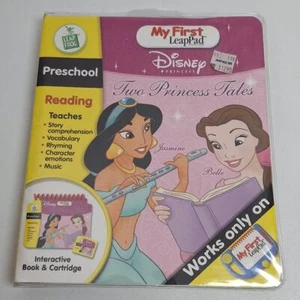 Leap Frog My First LeapPad Disney Two Princess Tales Preschool Book & Cartridge - Picture 1 of 3