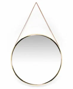 Infinity Instruments Decorative Round Wall Mirror H1949 - Picture 1 of 3