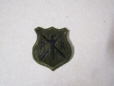 MILITARY PATCH US ARMY SUBDUED SEW ON PR PERSHING RIFLES ASSOCIATION