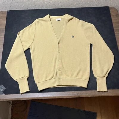 Cárdigan suéter Grand Slam Munsingwear Penguin vintage años 70 tostado años 60 antiguo Foto 1 de 4