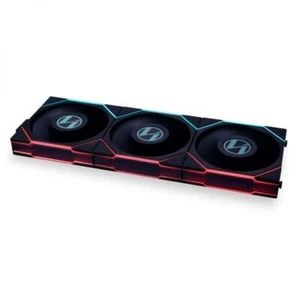 Lian Li UNI FAN TL LCD Series fans, pack of 3 incl. controller - 120mm, black - Picture 1 of 3
