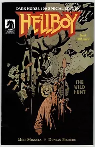 Hellboy The Wild Hunt #1 Dark Horse 100 variant only 1000 copies NM+ Dark Horse - Picture 1 of 2